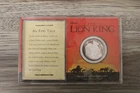 Disney LION KING 1994 MOVIE RELEASE .999 SILVER COIN Collection MUFASA RARE