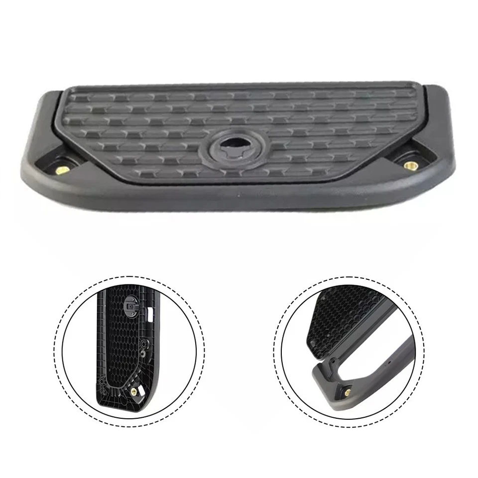 For Ram 1500 DT 2019 2024 Storage Bin Lid Cover Black ABS Replacement Part - Image 3 of 4