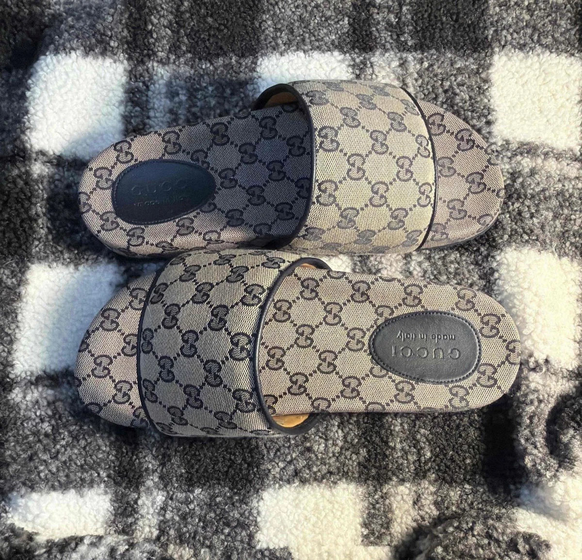 Gucci Gg Sandals In Men's Sandals & Flip Flops for sale | eBay