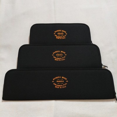 Set of 3 Randall Made Knife Storage pouch In (11in 14in 17in) *5in*1.5in