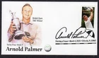 2020 Golfing Legend ARNOLD PALMER 1961 British Open - CEC/FM AFDCS BWP FDC TD595