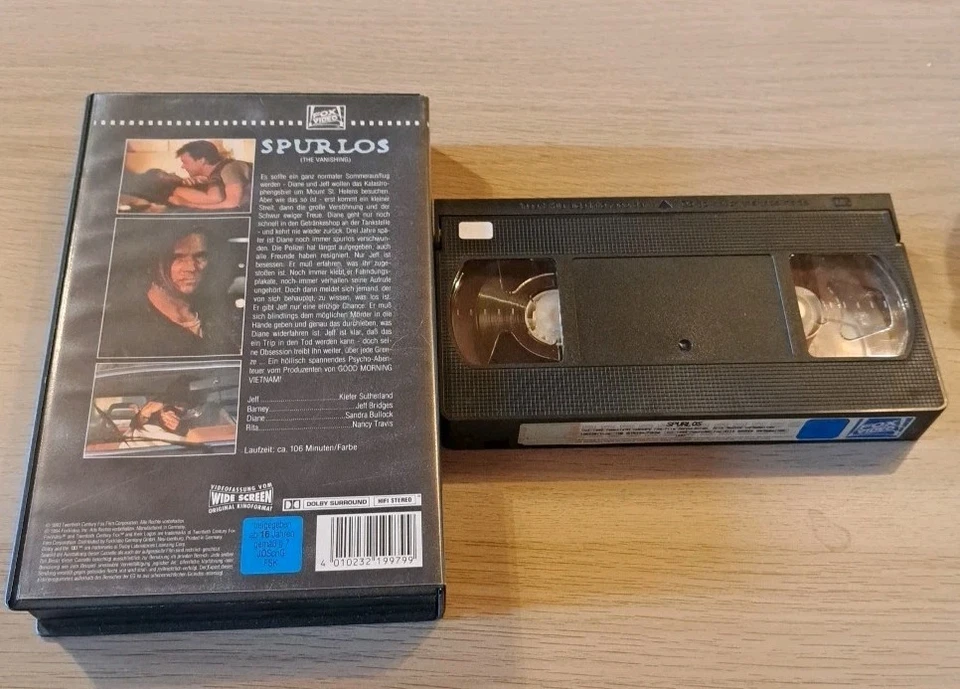 VHS | Spurlos - Bild 2 von 4