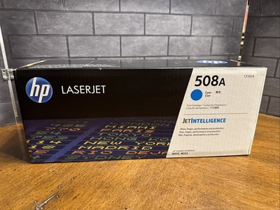 HP 508A Cyan Toner Cartridge for HP Color LaserJet Enterprise M552/M553, CF361A