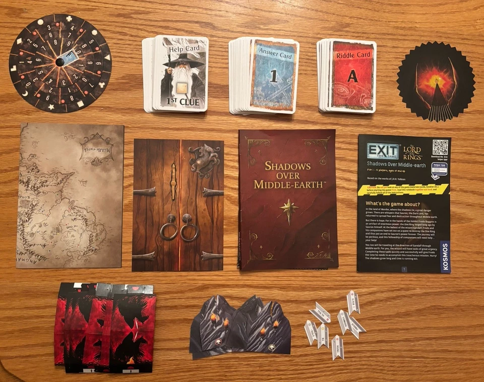 Exit The Game : Lord Of The Rings Shadows Over Middle Earth - Kosmos - Complete - Image 3 of 3