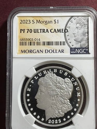 2023 S Morgan Silver Dollar NGC PF 70 Ultra Cameo