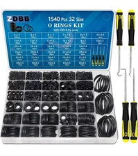 Zdbb 32 Size 1540 Pcs O Rings Assortment Kit Metric Nitrile Rubber Ori