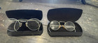 Lot Of Antique Wire Spectacles Eyeglasses W/ Cases