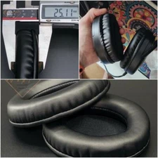 Oval Ellipse Egg Shape Soft Leather Ear Pads Foam Cushion For Koss R80 Headphone