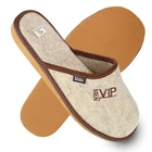 Slippers men's wool felt VIP MEN up to size 50 felt slipper premium filsko amazement