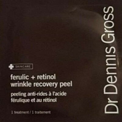 DR. DENNIS GROSS ~  FERULIC + RETINOL WRINKLE RECOVERY PEEL ~ 1 TREATMENT