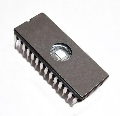 TMS27C64-20JL Texas Instruments IC Chips UVPROM 8KX8 200ns CMOS CDIP28 #707032