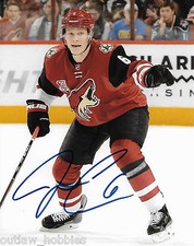 Arizona Coyotes Jakob Chychrun Autographed Signed 8x10 Photo COA A