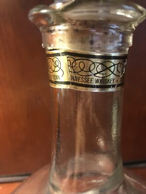 Vintage Jack Daniels Old No. 7 Tennessee Whiskey Bottle 59.2 fl oz