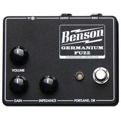 Benson Amps Germanium Fuzz - Black