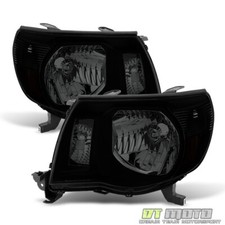 For 2005-2011 Toyota Tacoma Pickup Truck Trd Black Smoked Headlights Headlamps For 2005-2011 Toyota Tacoma Pickup Truck Trd Black Smoked Headlights Headlamps