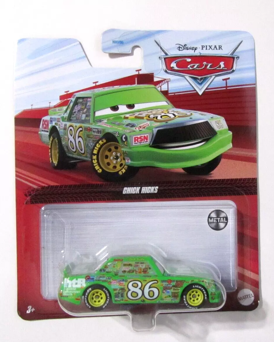 Disney Pixar Cars HTB 86 CHICK HICKS Hostile Takeover Bank
