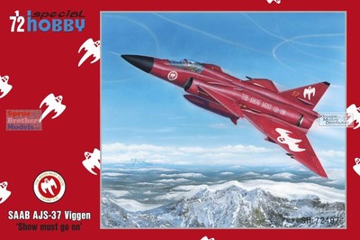 SPH72497 1:72 Special Hobby SAAB AJS-37 Viggen 'Show Must Go On'