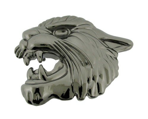 Men Women Belt Buckle Lion Wolf Bear Dragon Black Panther Western Rodeo Cowgirl - Picture 11 of 45