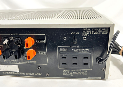 Technics SU-V9 Integrated Amplifier *Power Tested Only* AS-IS READ