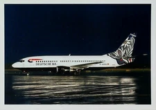 Boeing 737 Deutsche BA Aviation Postcard 13618