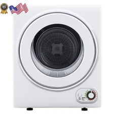 1.6 Cu. Ft. Portable Clothes Dryer Electric Laundry Dryer Machine 19.5 in W 2