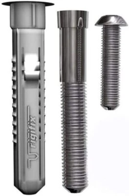 Rigifix M6 M8 TV Fixing Drywall Anchor Heavy Duty Holds up to 140kg 280kg