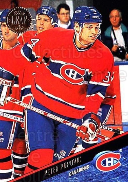 1993-94 Leaf #417 Peter Popovic
