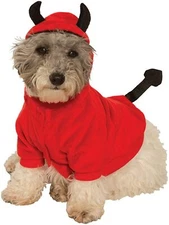 Forum Novelties Inc - Devil Hoodie Pet Costume. Small.
