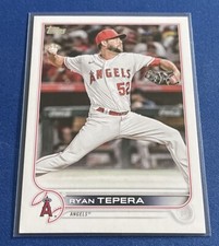 2022 Topps Update Series #US241 Ryan Tepera Los Angeles Angels