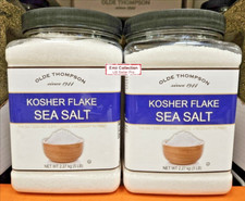 Olde Thompson Kosher Flake Sea Salt 5lb 2.27kg 2 Tubs 