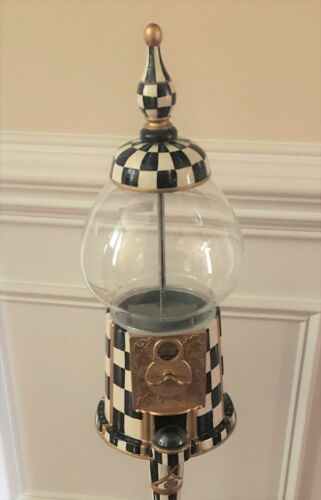 Custom Hand Painted 15" gumball machine on stand - Picture 1 of 6