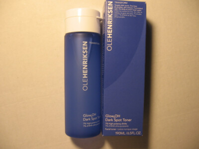 Ole Henriksen Transform Glow2OH Dark Spot Toner 6.5 oz.  New w/ Box