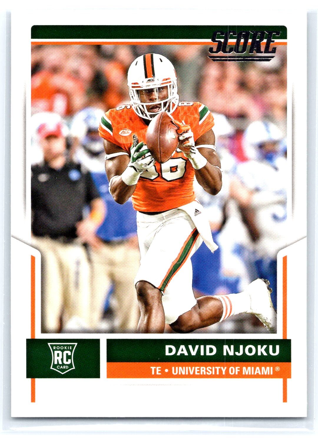 David Njoku Panini Score #343 Base