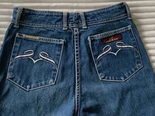 Vintage Jordache Jeans Womens 30x30 Horse Head Logo High Rise Hong Kong