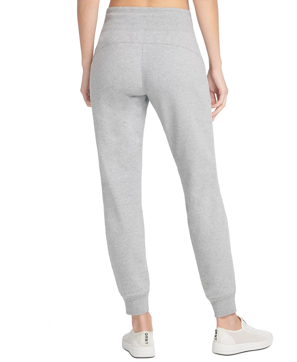 Dkny sport sparkle best sale logo fleece joggers