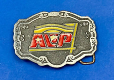 Vintage AVP Logo Emblem Western Framed Vintage Belt Buckle
