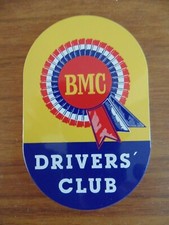 BMC Drivers club badge  Morris Auistin  commercial  Mini  Tractor reproduction