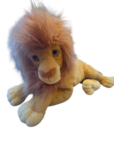 Disney The Lion King ADULT SIMBA Plush Mattel Vintage Large Jumbo 1990s Clean! - Picture 4 of 17