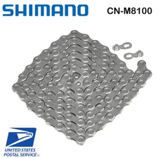 Shimano XT CN-M8100 Chain 12-Speed 122 Links with Quick Link MTB