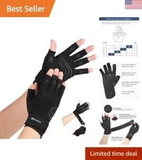 Advanced Arthritis Compression Gloves: Therapeutic Relief with Adjustable Straps
