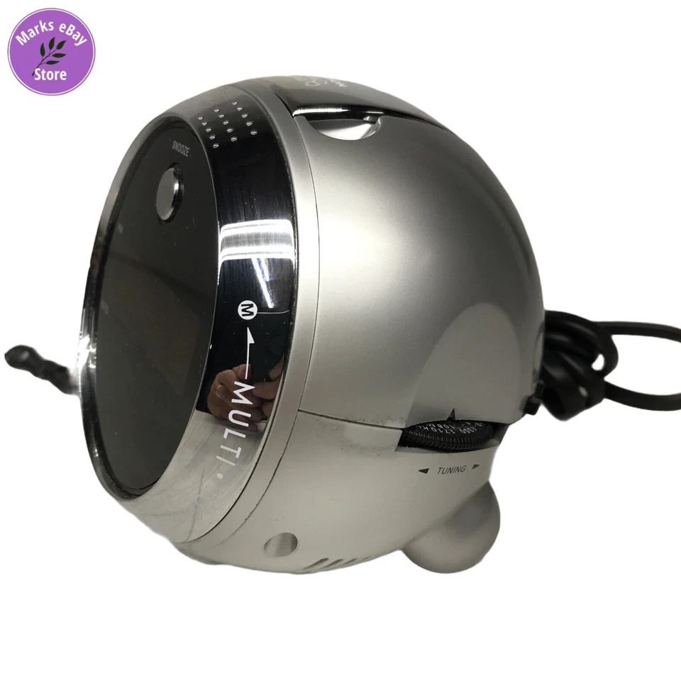 Jensen JCR-222 AM/FM 120° Projection Digital Alarm Clock Radio Tested Works - Image 3 of 4