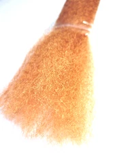 Sea Fur Fibers - Streamer Fly Tying Materials - Salt Water - Rust - 8"X2" - NEW!