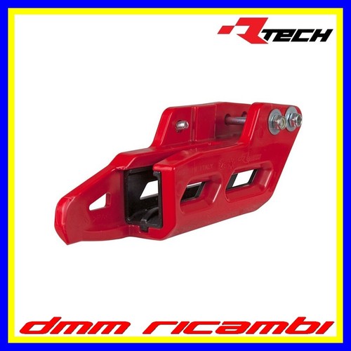 Cruna scorri catena RTECH R2.0 WORX HONDA CRF 250 R 2022 2023 2024 guida rosso - Foto 3 di 3