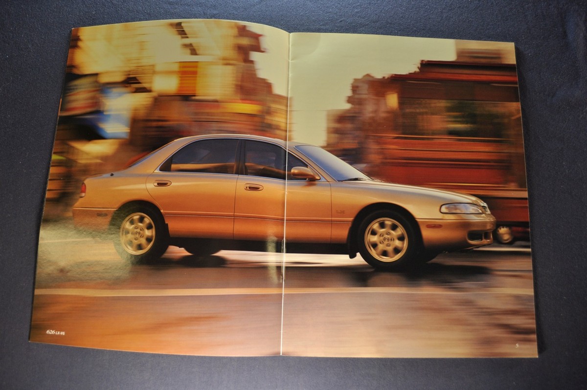 1996 Mazda 626 Sedan Catalog Sales Brochure Excellent Original 96