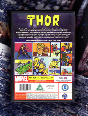 The Mighty Thor - The Complete Series [DVD](中古品) MIGHTY THOR 1966 Complete Series Marvel Original 1960s Animated