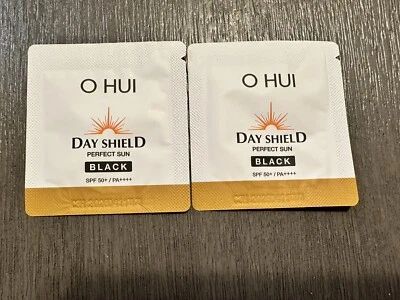 O HUI Day Shield Perfect Sun BLACK 1ml x 40pcs SPF50+ PA++++ OHUI