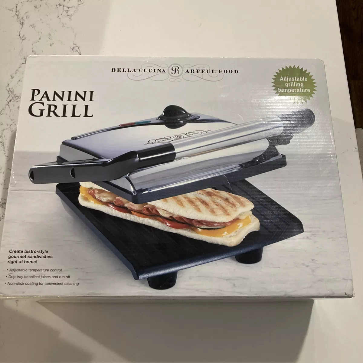 Bella top panini press