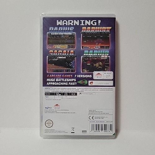 *NEW* Darius Cozmic Collection Arcade (Nintendo Switch) Strictly Limited Games - Picture 4 of 9