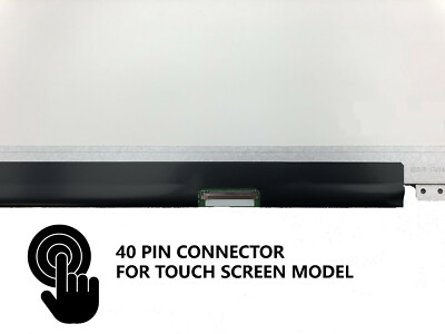 BRIGHTFOCAL New Screen Replacement For HP Touch Smart 813961-001 B156XTK01.0 (B156XTK01.0 ONLY, NOT Work For Other Model) Touch Digitizer 15.6 HD WXGA Slim LED LCD Screen Display With Tool In