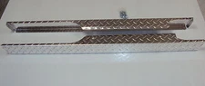 EZGO Golf Cart Part Diamond Plate Rocker Panels Pair 1994-2012 TXT Made In USA